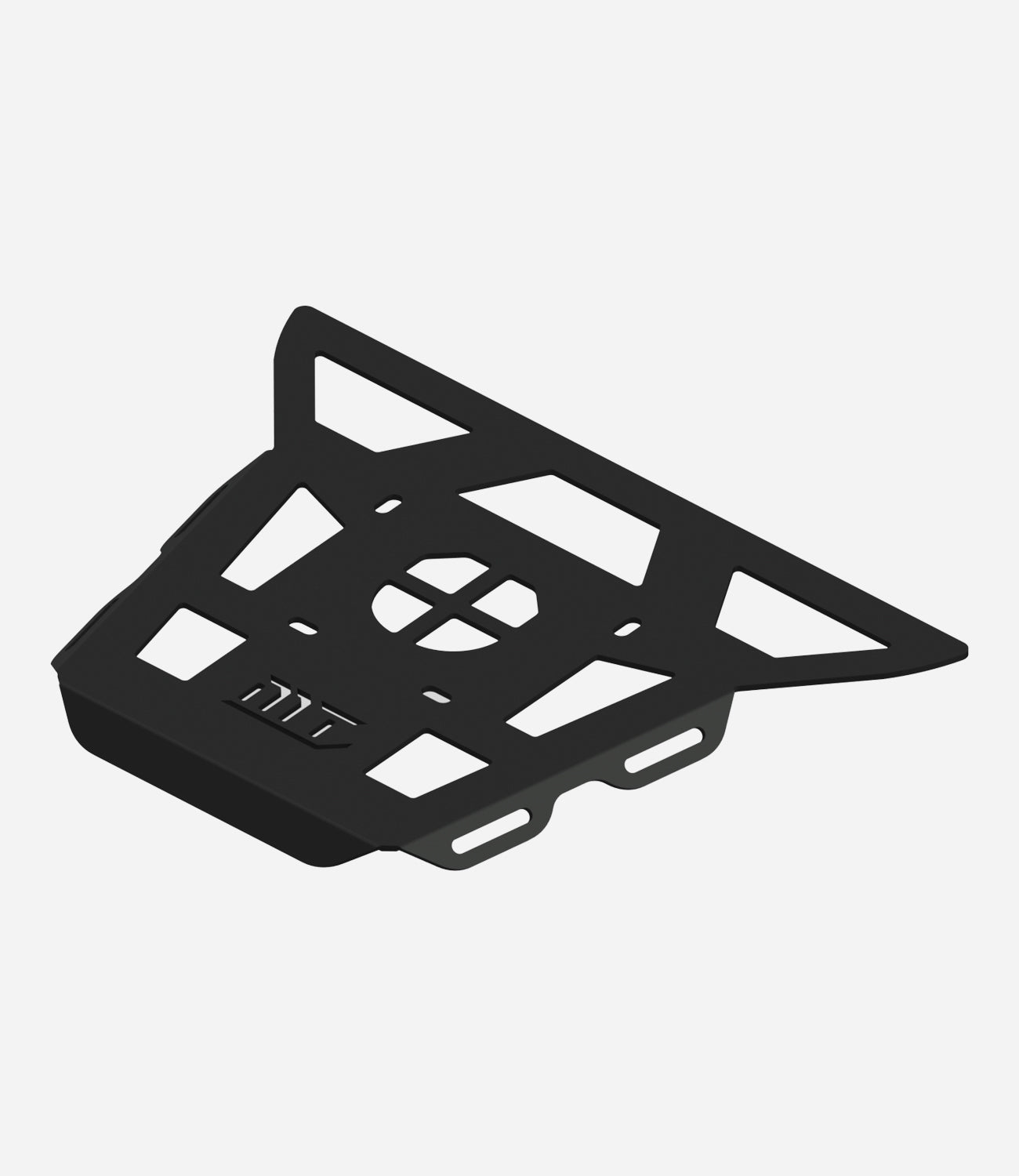 Motorcycle luggage mounting top rack black for bmw g310 gs