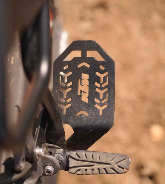 Motorcycle footrest black for ktm duke 250/390