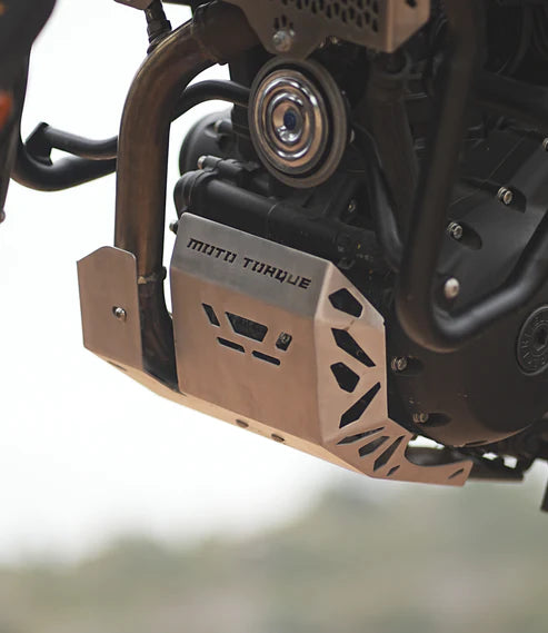 Motorcycle Royal enfield Himalayan 450 engine guard  aluminium