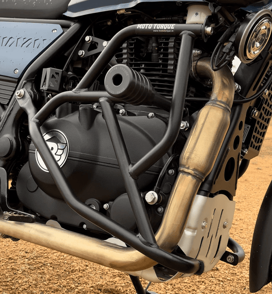 Motorcycle black engine guard for himalayan 411 royal enfield