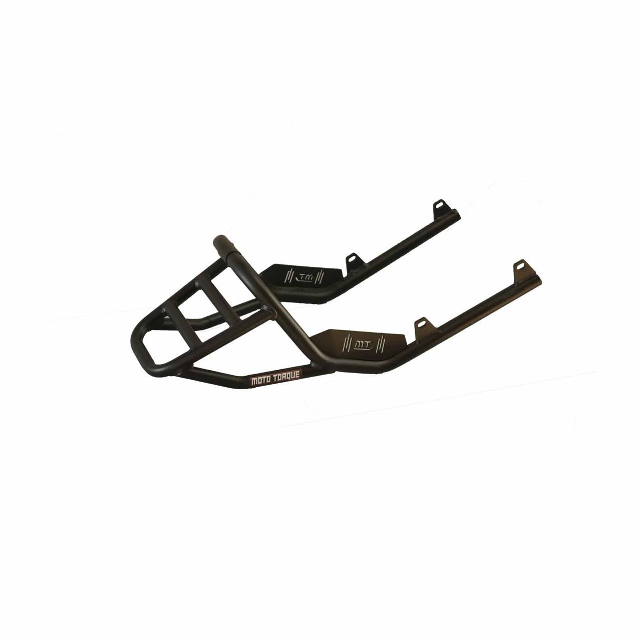 Motorcycle back carrier black for harley davidson x440