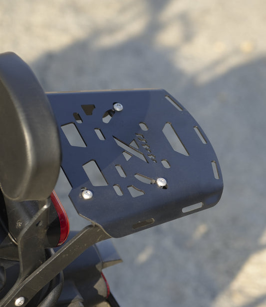 Motorcycle back carrier with back rest for harley davidson x440