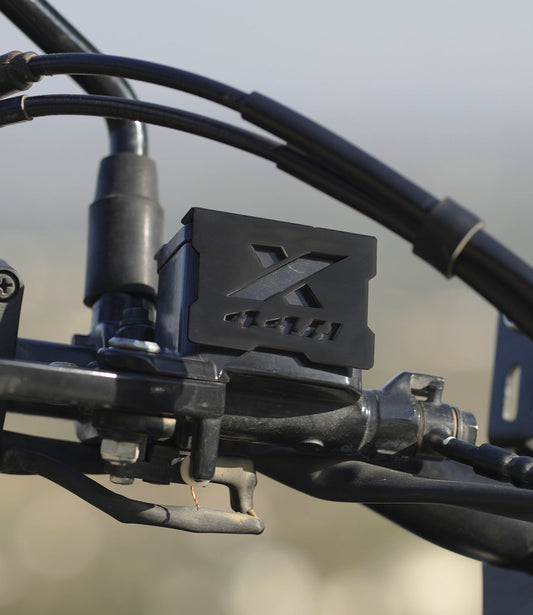 Motorcycle front master cylinder guard black for harley davidson x440