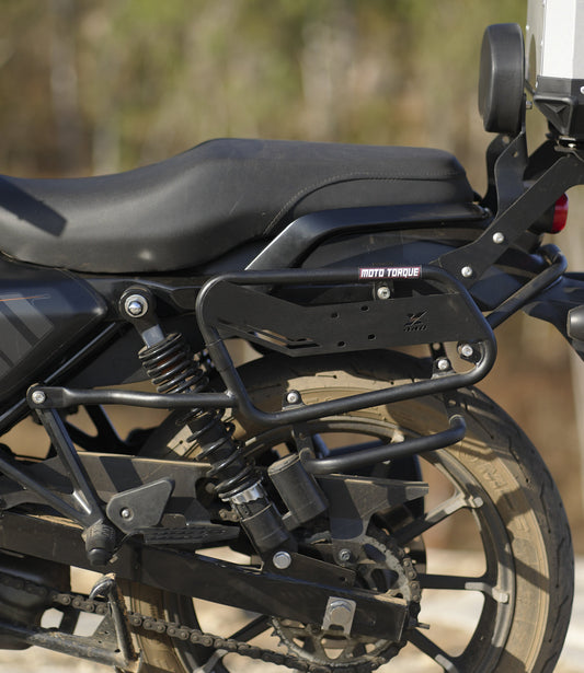 Motorcycle luggage saddle stay black for harley davidson x440