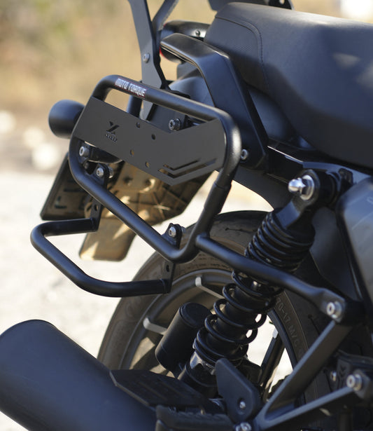 Motorcycle luggage saddle stay black for harley davidson x440