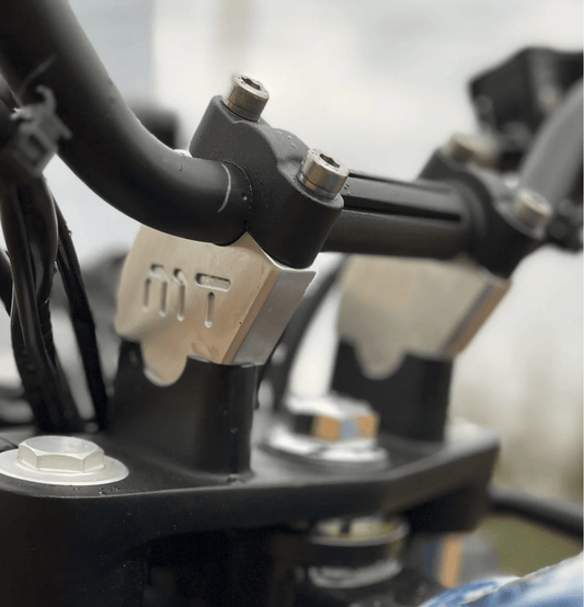 Motorcycle handlebar riser for royal enfield himalayan 411