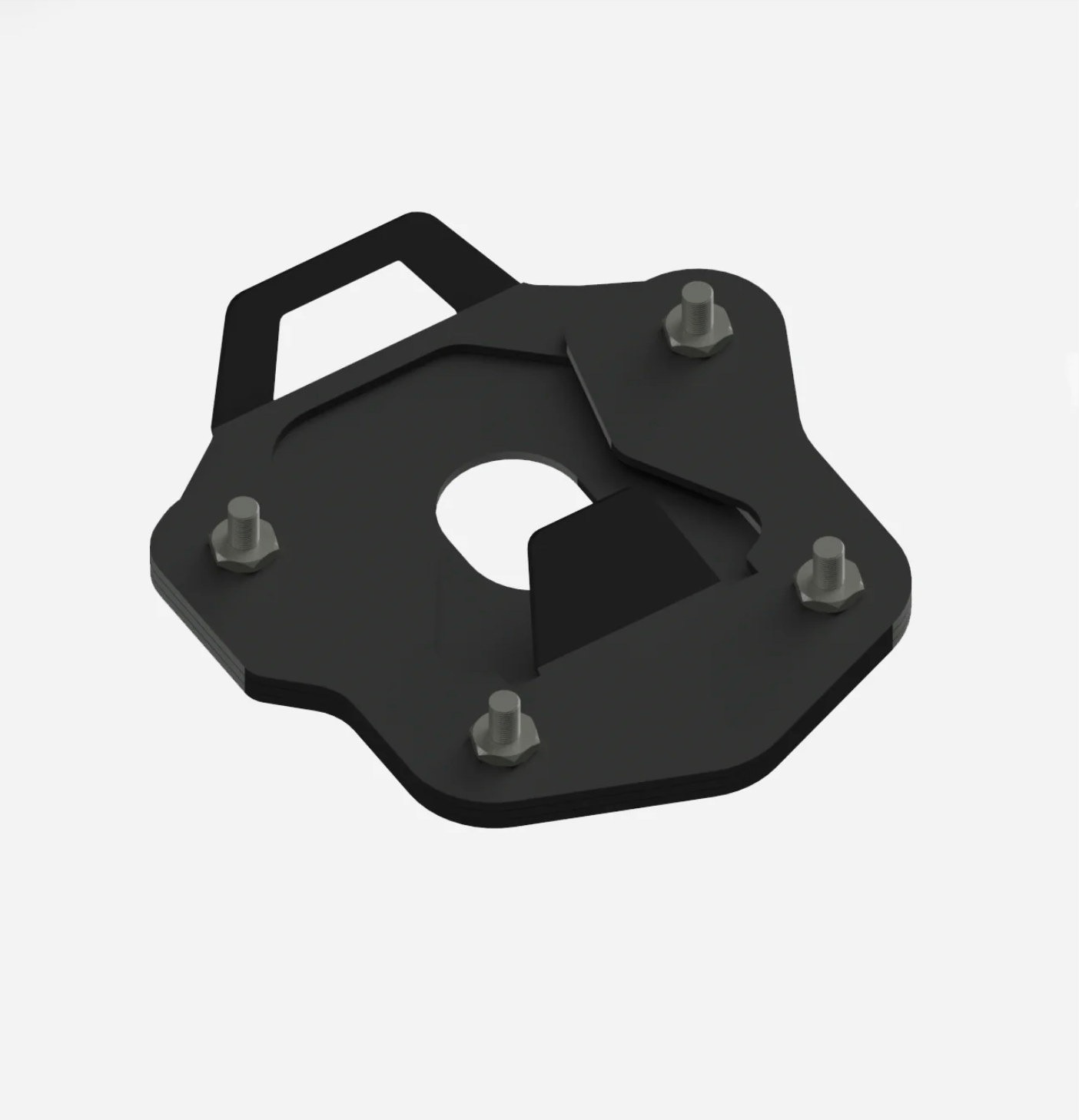 Motorcycle black side stand extender for royal enfield himalayan 411