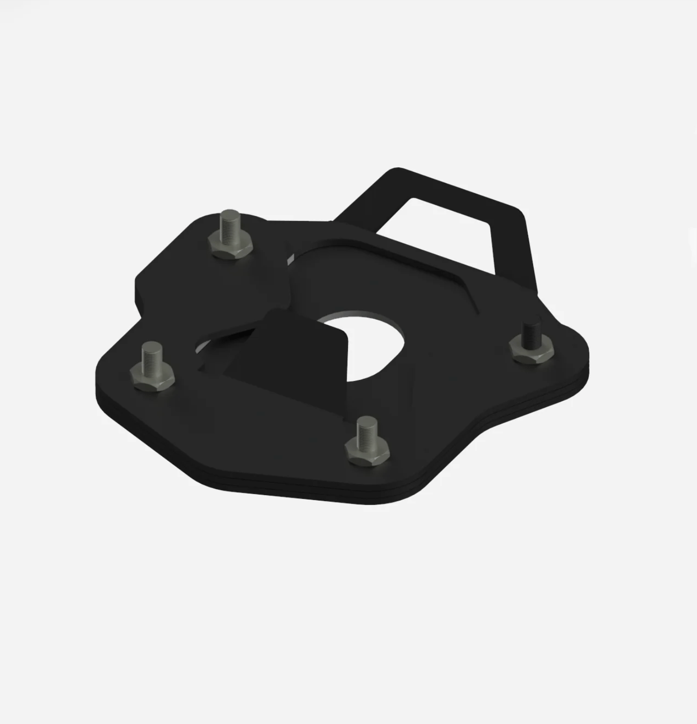 Motorcycle black side stand extender for royal enfield himalayan 411