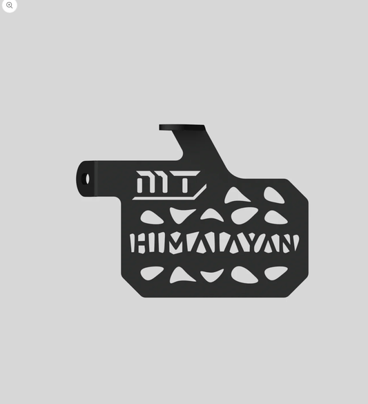 Motorcycle pillion foot rest black, for royal enfield himalayan/scram 411