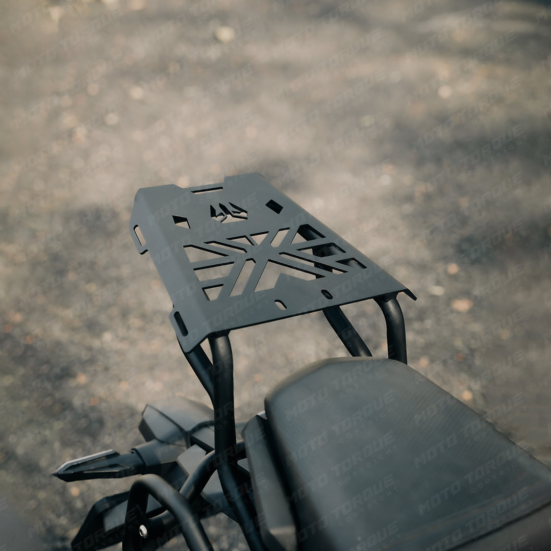 Motorcycle back carrier black for honda cb300r