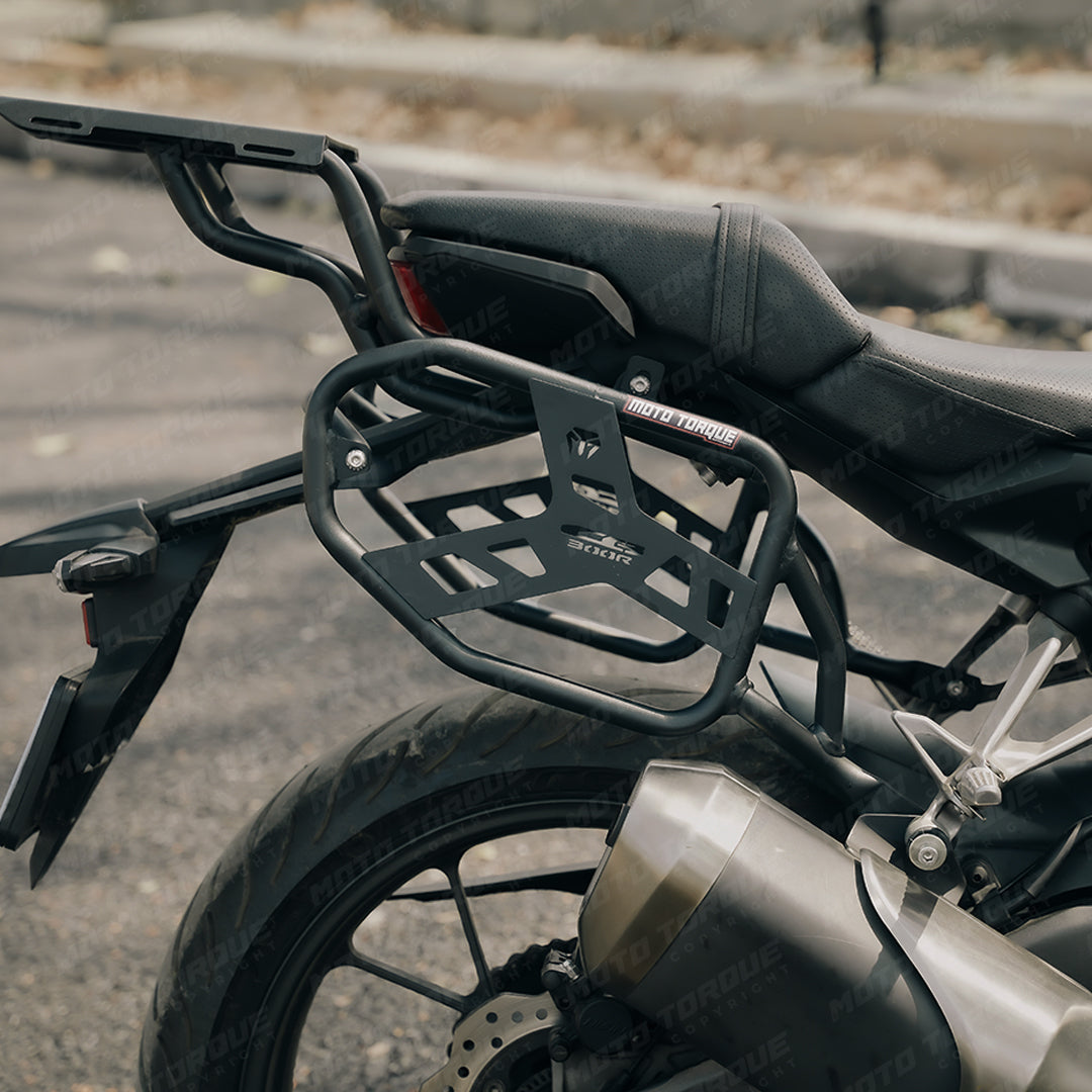 Motorcycle luggage saddle stay black for honda cb300r