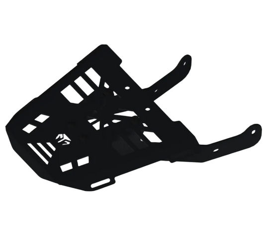 Motorcycle black luggage back carrier for honda cb350rs