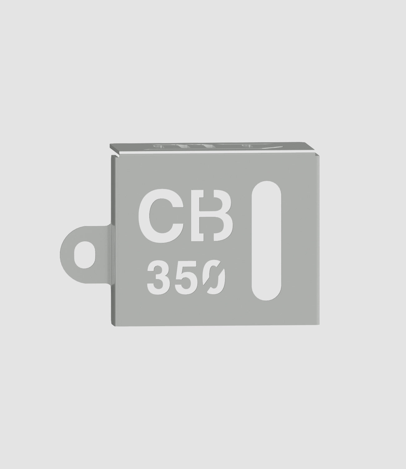 Motorcycle reservoir oil guard stainless steel for honda cb350rs