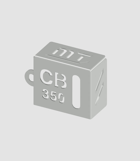 Motorcycle reservoir oil guard stainless steel for honda cb350rs