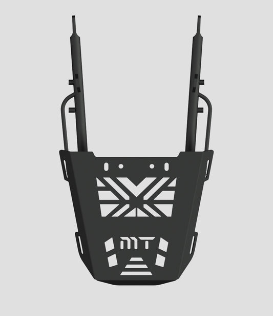 Motorcycle back luggage carrier black for honda hness