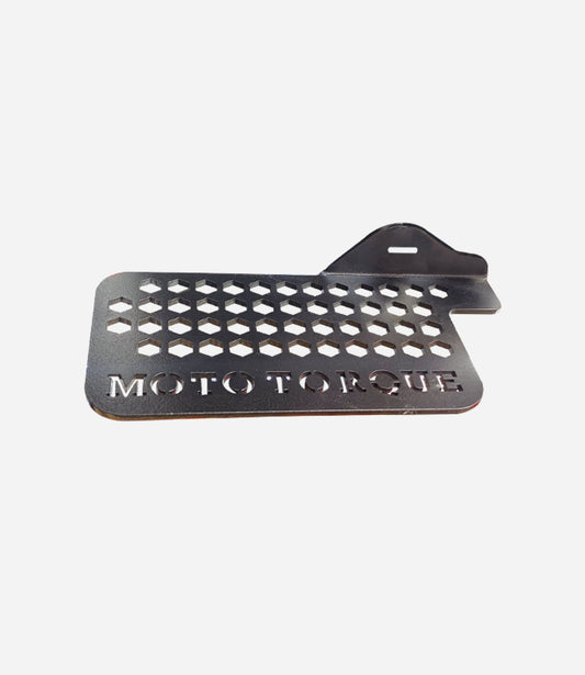 Motorcycle pilion footrest black for honda h'ness