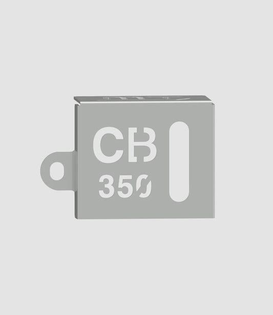 Motorcycle stainless steel reservoir oil guard for honda h'ness