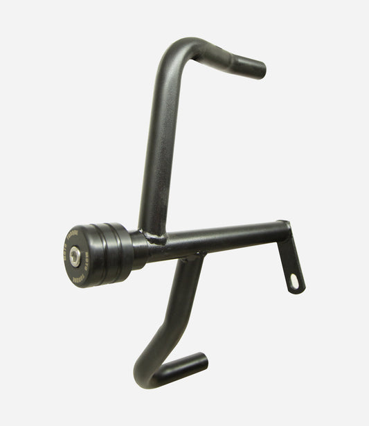 Motorcycle crash guard black for honda h'ness