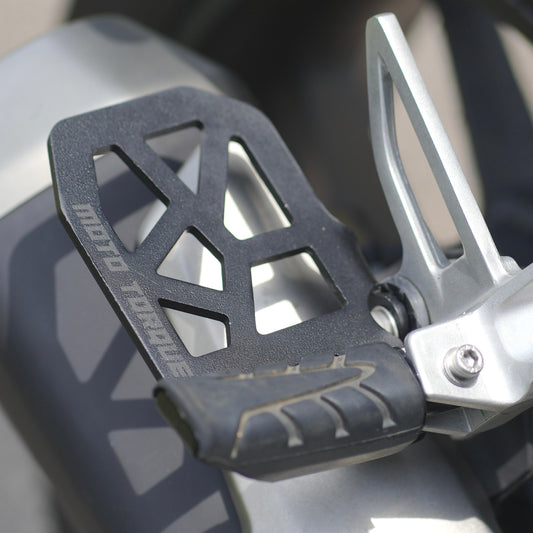 Motorcycle foot rest black for honda nx500