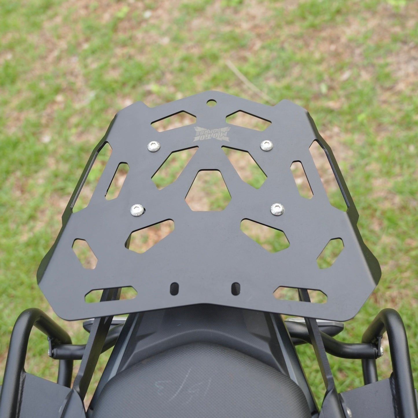 Motorcycle black back luggage carrier for honda nx500