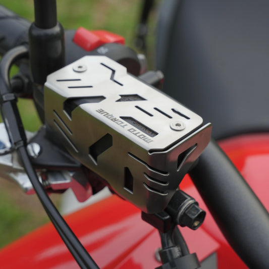 Motorcycle stainless steel master cylinder / break liquid guard front for honda nx500