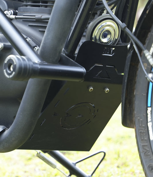 Motorcycle engine guard black for royal enfield hunter 350
