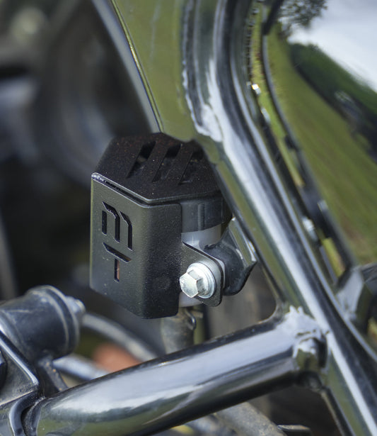 Motorcycle reservoir oil guard black for royal enfield hunter 350