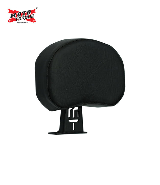 Motorcycle back rest black for royal enfield interceptor / gt 650