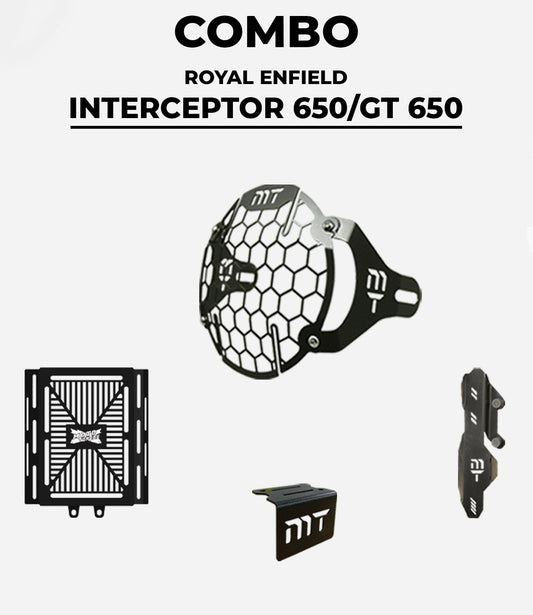 Motorcycle accessories combo kit for royal enfield interceptor / GT 650