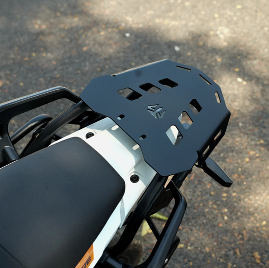 Motorcycle back carrier tube - rack black for luggage for ktm adventure 390/X