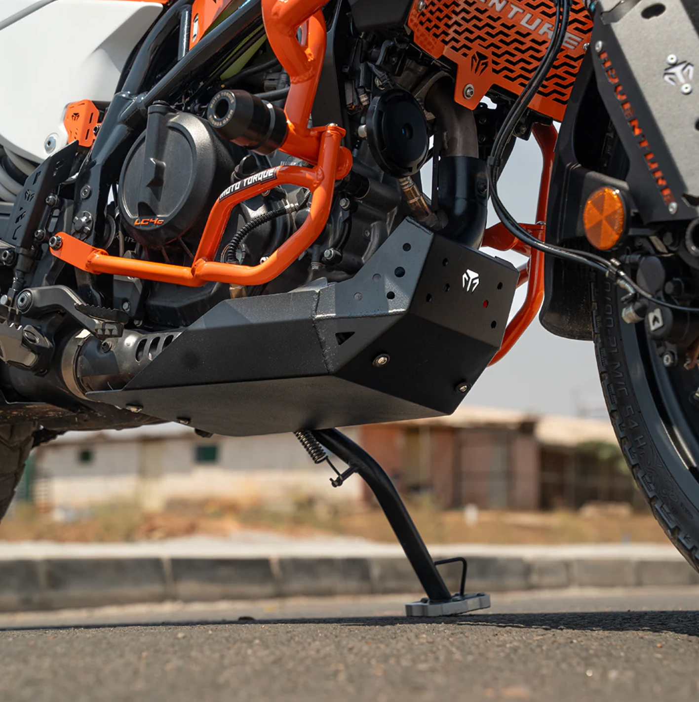 Motorcycle engine guard black for ktm adventure 390/X