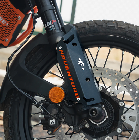 motorcycle fork protectors metal black for ktm adventure 390/x