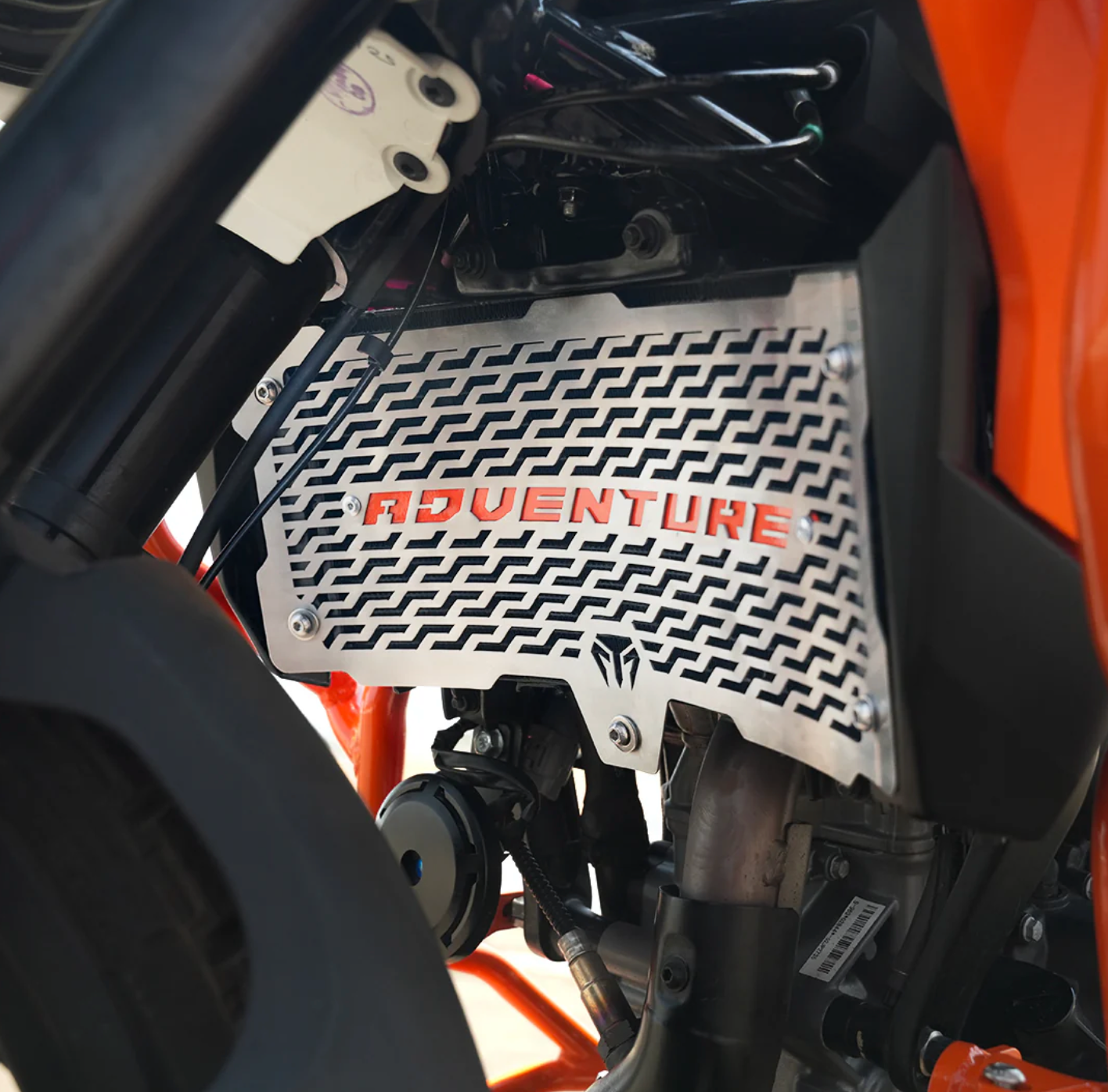 Motorcycle radiator guard stainless steel for ktm adventure 390 /X