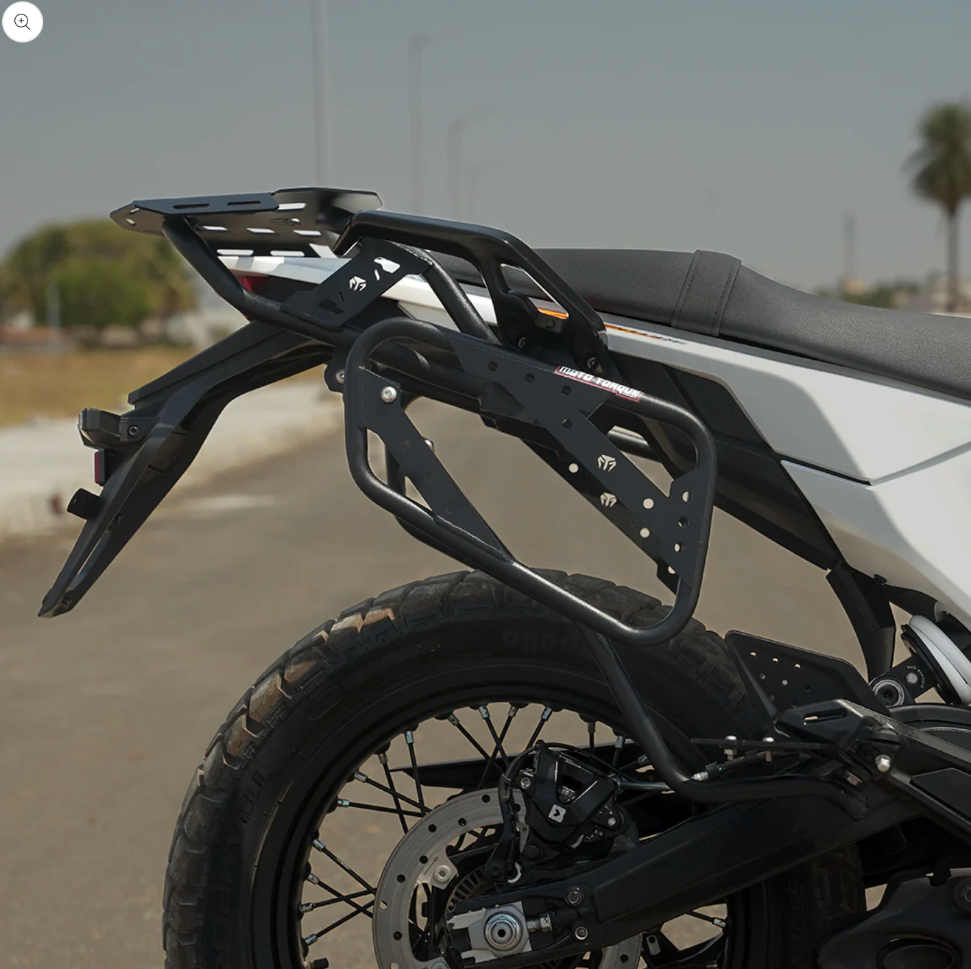 Motorcycle saddle luggage stay black for ktm adventure 390/X