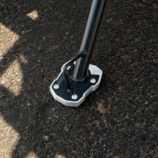 Motorcycle side stand extender or ktm adventure 390/x