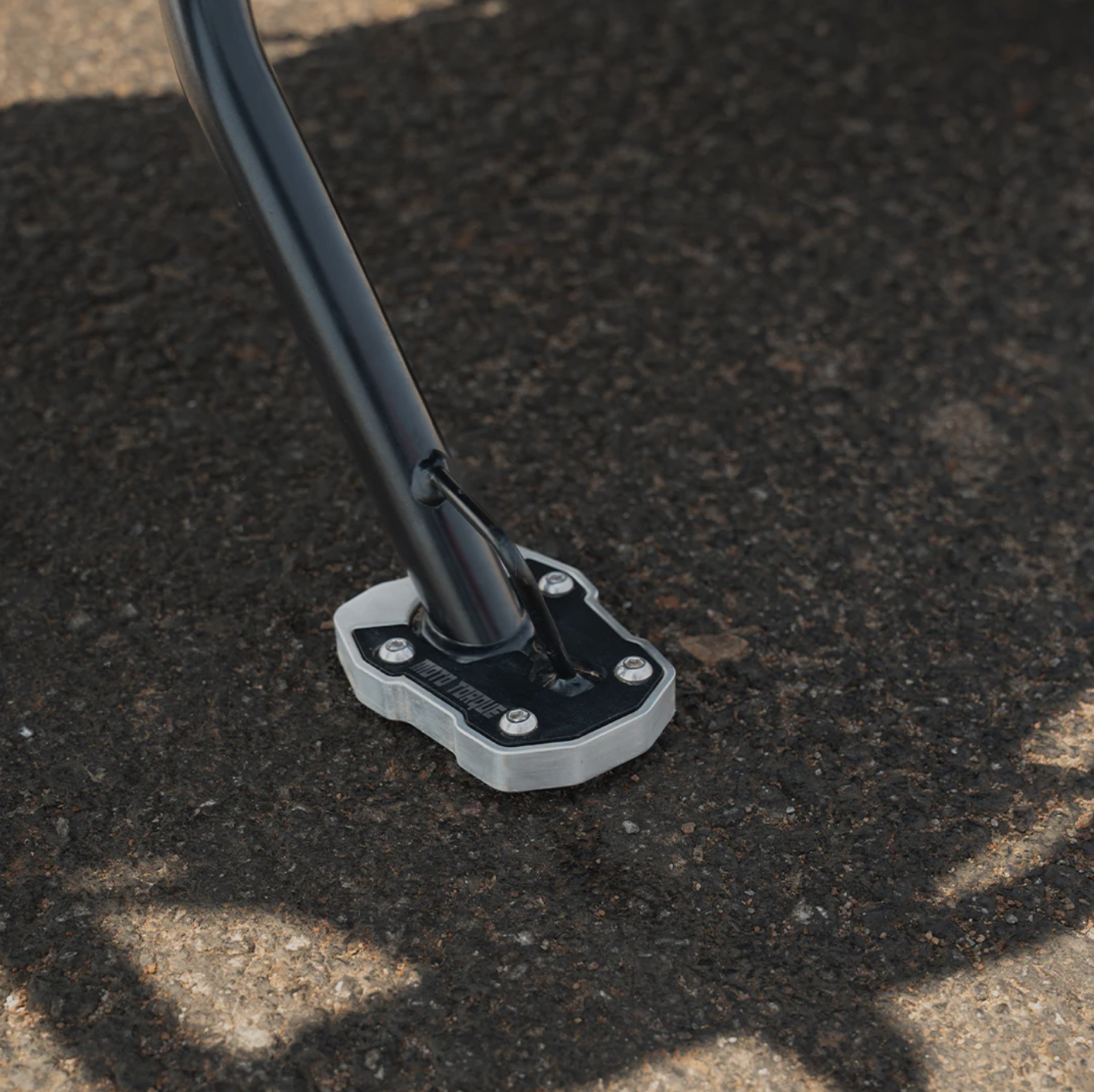 Motorcycle side stand extender or ktm adventure 390/x