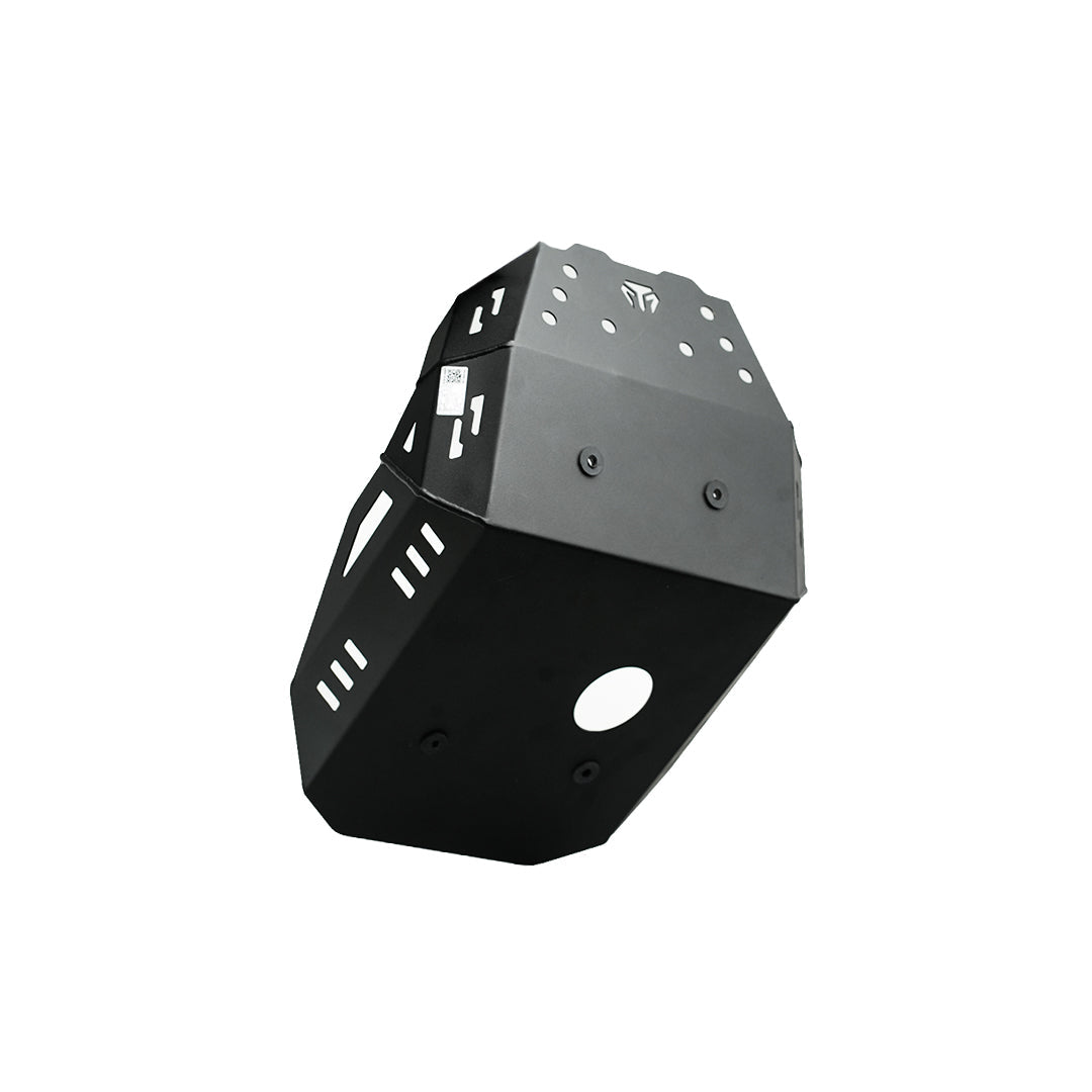 Motorcycle light weight sump guard for offroading and trail riding black MS for kawasaki klx 230