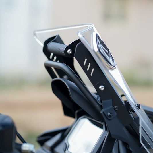 Motorcycle gps mount black for kawasaki versys 650