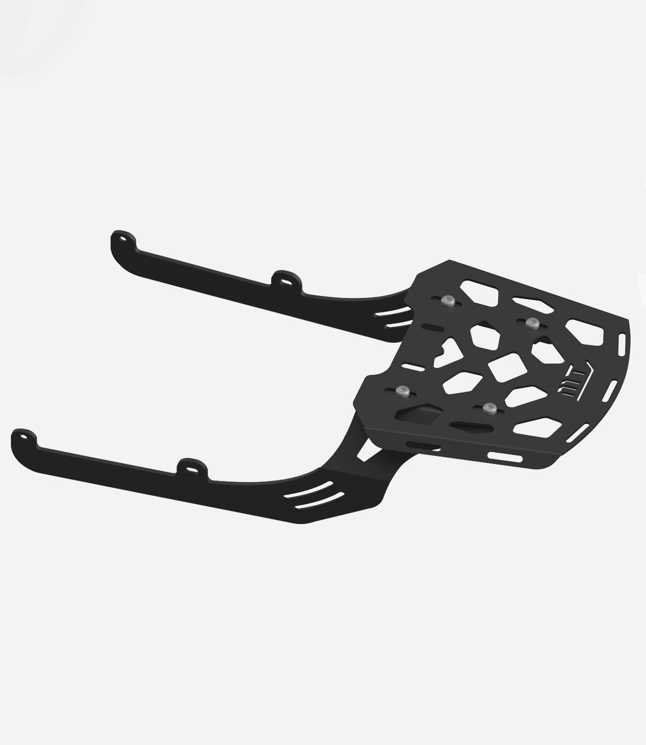 Motorcycle back carrier for luggage black for royal enfield meteor 350