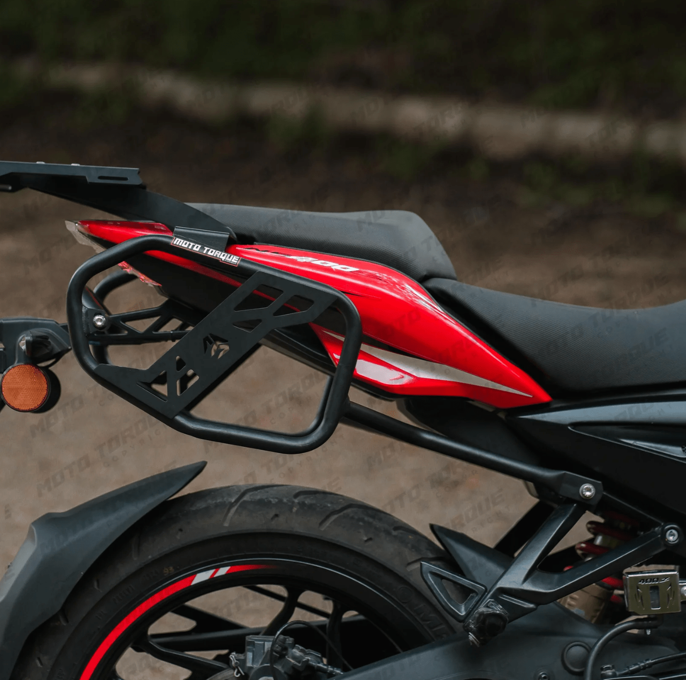 Motorcycle Saddle stay black for bajaj pulsar ns400