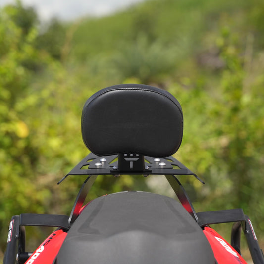 Motorcycle pillion backrest for comfort for bajaj Pulsar NS 400