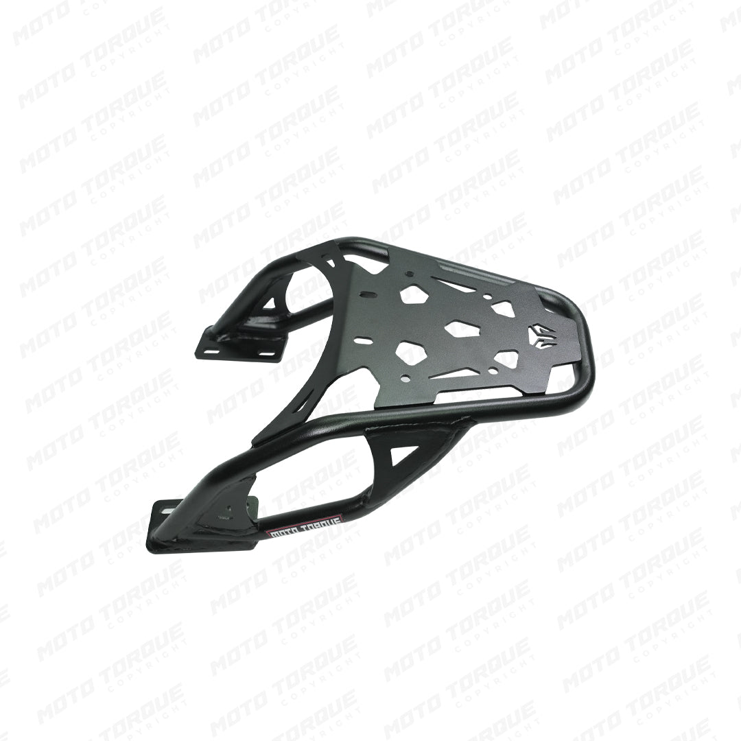 Motorcycle luggage back carrier mount black for royal enfield bear 650