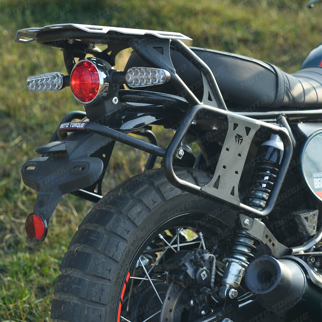 Motorcycle saddle stay black for royal enfield bear 650