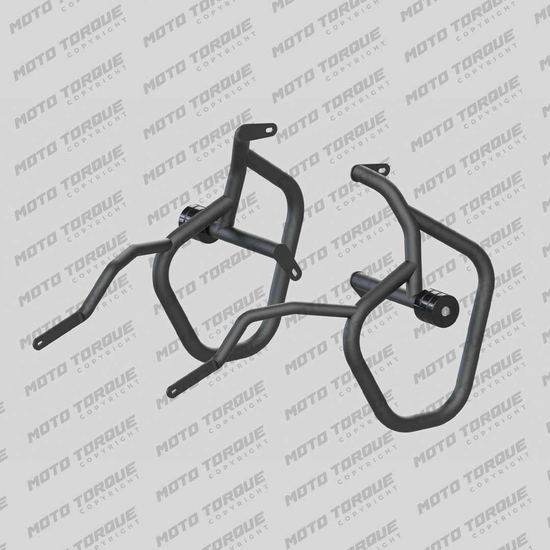 Motorcycle crash guard black for triumph scrambler 400-x