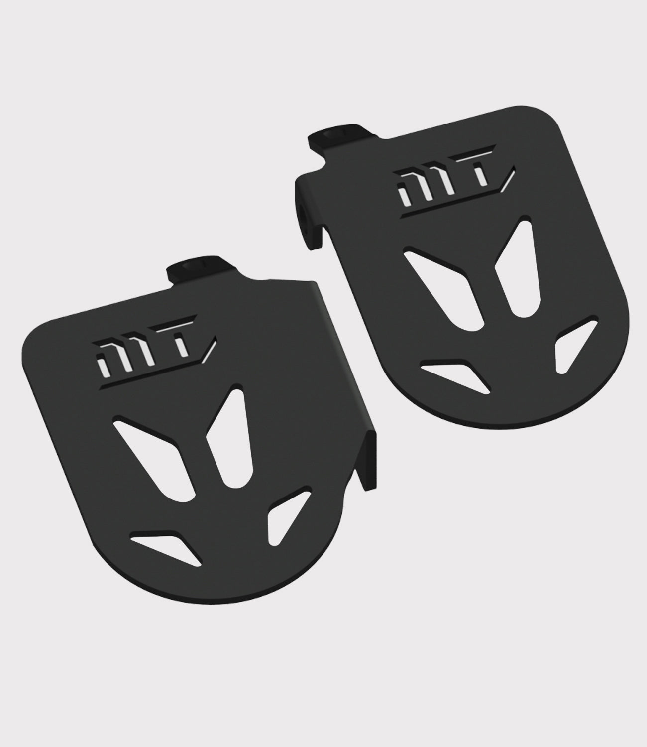 Motorcycle pillion footrest black for triumph scrambler 400x