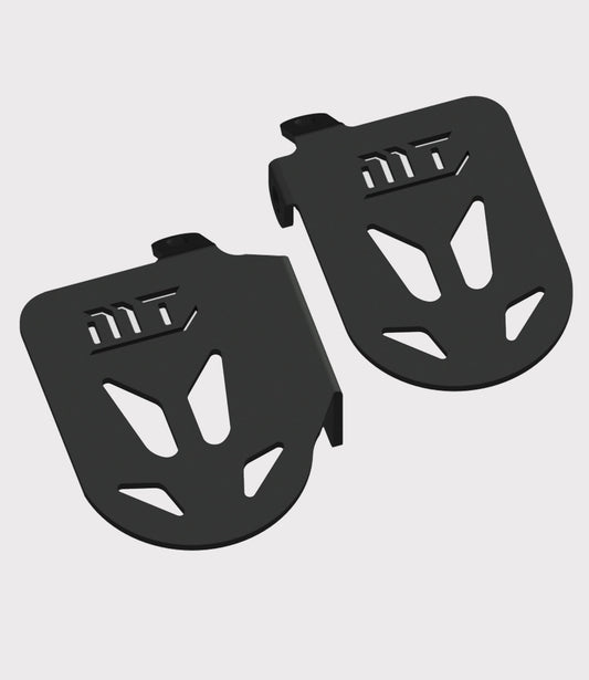 Motorcycle pillion footrest black for triumph scrambler 400x