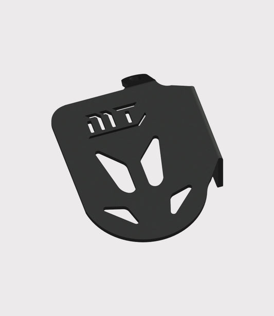 Motorcycle pillion footrest black for triumph scrambler 400x