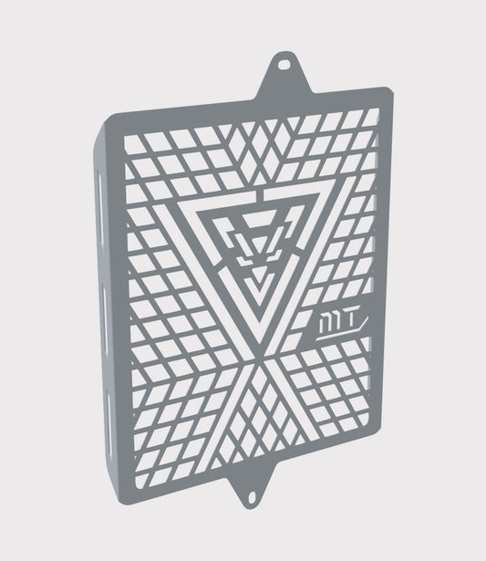 Motorcycle radiator guard steel for triumph scrambler 400x