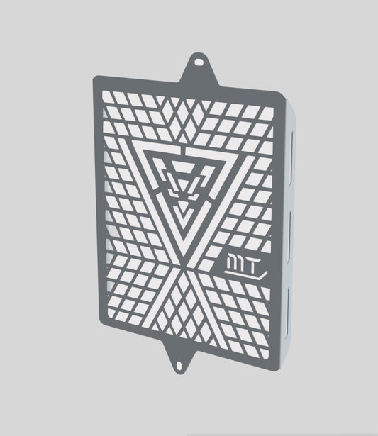 Motorcycle radiator guard steel for triumph scrambler 400x