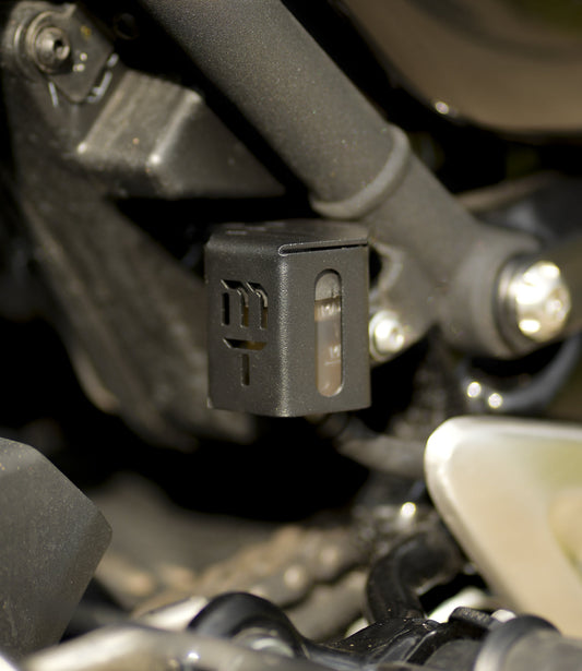 motorcycle reservoir oil guard black for triumph scrambler 400x